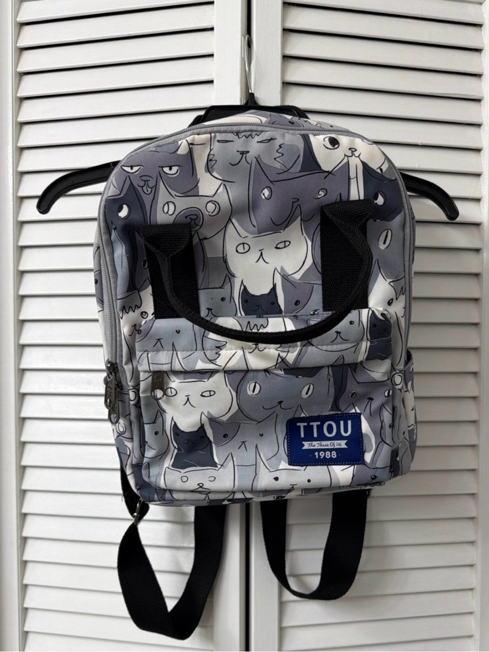 Backpack (Cat Motif)